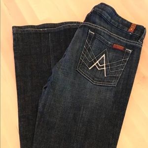 7 For All Mankind Women’s A Pocket Flared Jeans